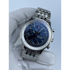 (준비완료/특급배송)NO.2582/ KOR공장 브라이틀링 네비타이머 41MM 블루 브슬+가죽 A13324121C1A1