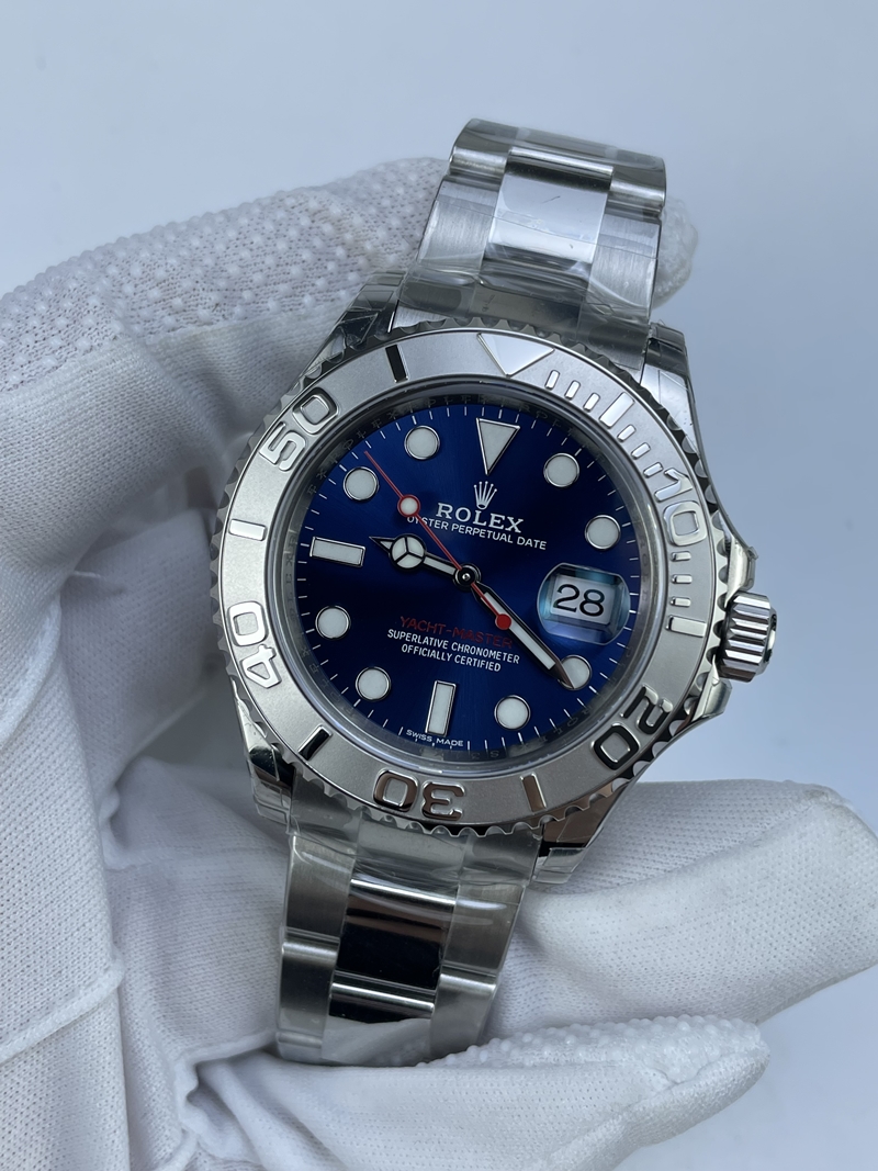 (준비완료/특급배송 할인판매)NO.2942/VS공장 요트마스터 블루 3135풀카피 클론무브