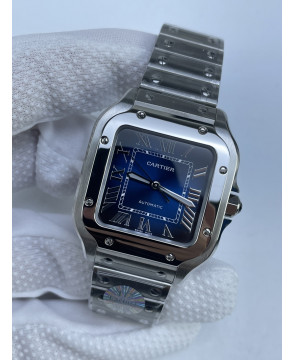 (준비완료/특급배송)NO.3025/BV공장 산토스신형 블루다이얼35미리