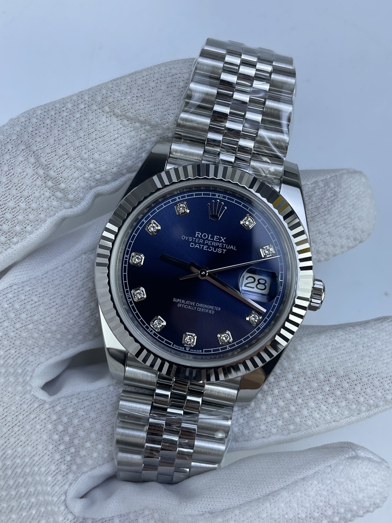 (준비완료/특급배송)NO.3075/롤렉스 데이저스트 41 블루 청텐포 10p 126334 QP공장