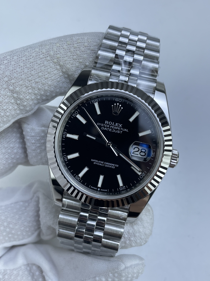 (준비완료/특급배송)NO.3115/롤렉스 데이저스트 126334 41미리 블랙다이얼 바인덱스 QP공장