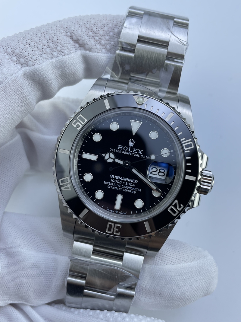 (준비완료/특급배송 할인판매)NO.3306/롤렉스 서브마리너 신형 41mm 블랙다이얼 블랙세라믹 인서트 최신형 QP공장