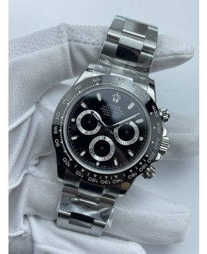 (준비완료/특급배송)NO.3423/초특급 갓성비 데이토나 스틸 세라믹베젤 블랙
