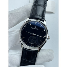 (준비완료/특급배송)NO.3554/ZF공장 예거 르클트르 마스터 울트라 씬 스몰 세컨즈 블랙다이얼 가죽